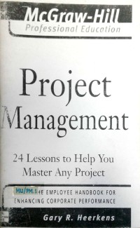 Image of Project Management: 24 Lessons to Help Master Any Project
