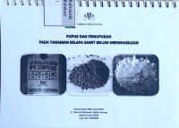 Image of Pupuk dan pemupukan pada tanaman kelapa sawit belum menghasilkan