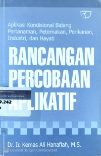 Image of Rancangan percobaan aplikatif
