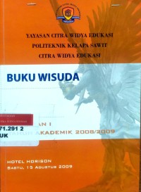 Image of Buku wisuda:angkatan VII