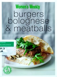 Image of Burgers bolognese & meatballs