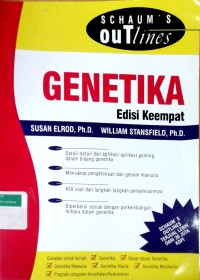 Image of Schaum's outline teori dan soal-soal genetika