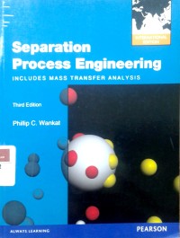 Image of Separation process engineering includes mass transfer analysis