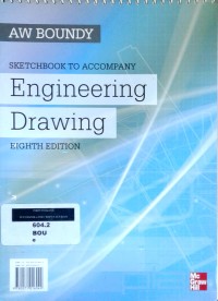 Image of Engineering drawing: sketchbook to accompany