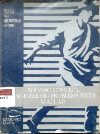 Image of Solving control engineering problems with MATLAB