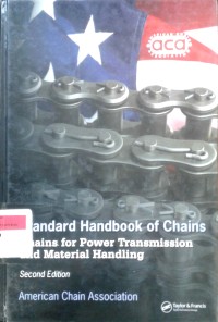 Image of Standard handbook of chains: chains for power transmission and material handling