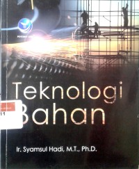 Image of Teknologi bahan