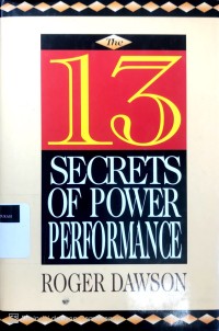 Image of The 13 secrets of power performance