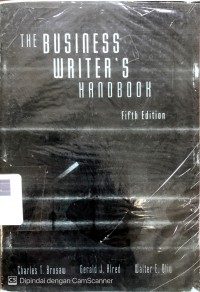 Image of The business writer's handbook
