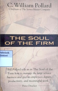 Image of The soul of the firm