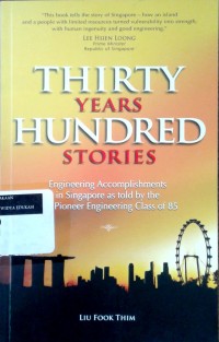 Image of Thirty Years Hundred Stories